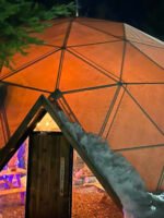 Winter Park by night: dinner show and night skiing in the snow with a view of Cerro Otto