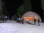 Winter Park de noche: cena show y ski nocturno en la nieve con vistas al Cerro Otto