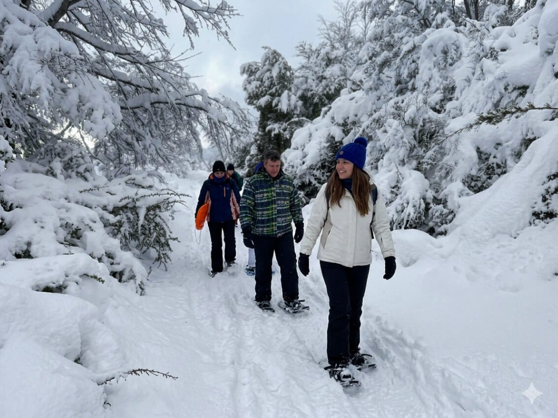 Vivencias 5 (1) Viví la nieve en familia: caminata con raquetas, sabores regionales y una experiencia para todos en el Refugio Neumeyer - Imagem 1